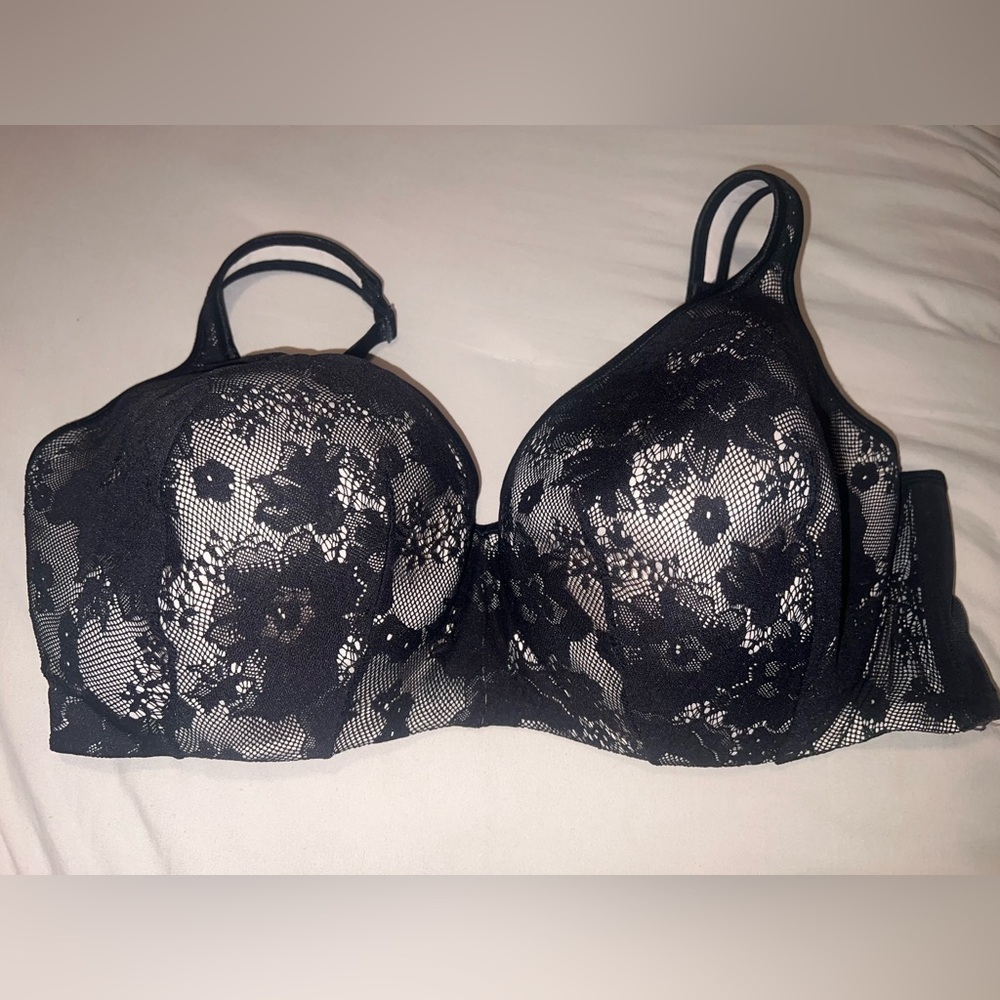 Cacique Black Bra